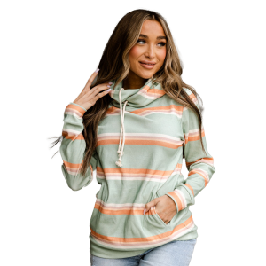 Women's  Serape Stripe Singlehood Sweatshirt