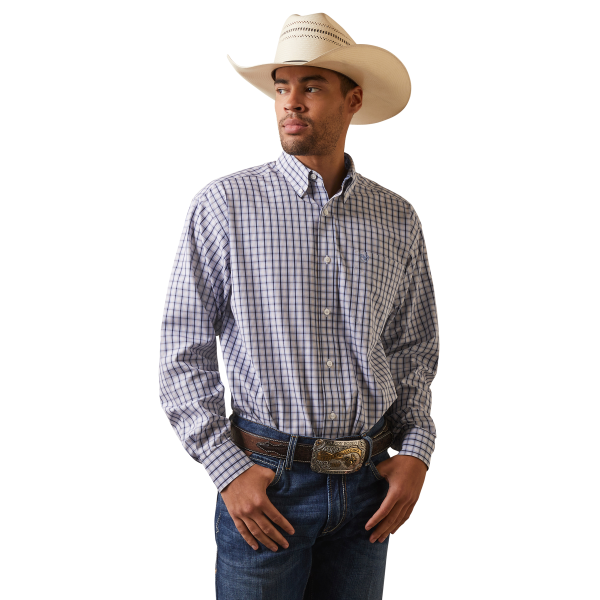 Wrinkle Free Ace Classic Fit Long Sleeve Western Shirt