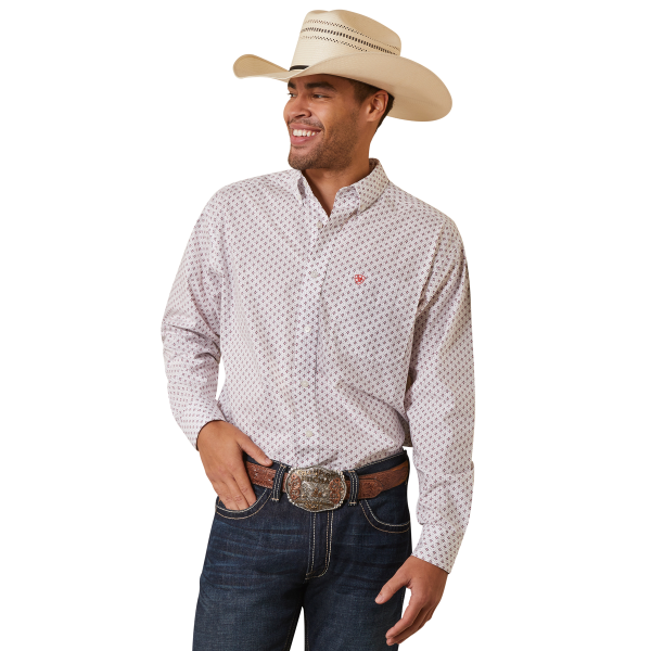 Casual Series Destin Classic Fit Long Sleeve Western Shirt