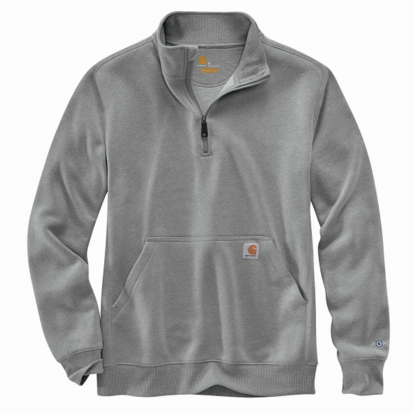 Force Relaxed Fit Midweight Quarter-Zip Pocket Sweatshirt