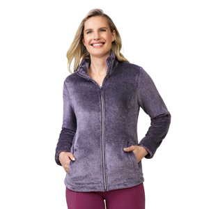 Women's  Outbound Heather Butter Pile Fleece Jacket