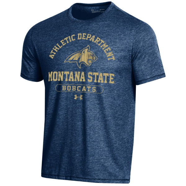 Montana State Bobcats Bi-Blend Short Sleeve T-Shirt