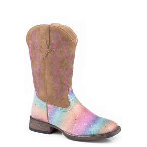 Girls'  Glitter Rainbow Boot