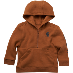 Infant/Toddler Boys Fleece Long Sleeve Half Zip Sweatshirt