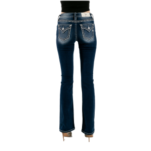 Women's  Classic Saddle Bootcut Jeans