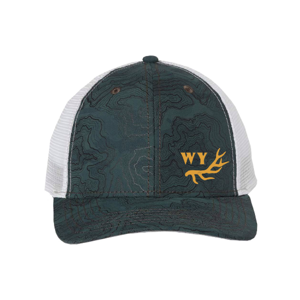 Wyoming Antler + State Hat