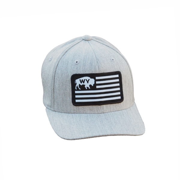 Wyoming Flexfit Flag Hat 