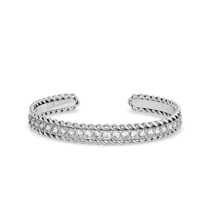 Women's  Crystal Roads Cuff Bracelet