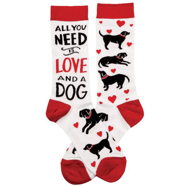 Love and A Dog Sock