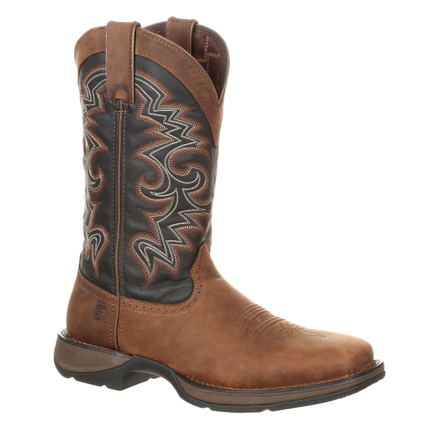 12" Rebel Pull-On Western Boot