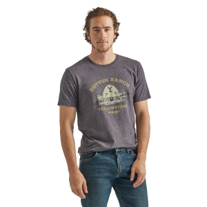 Men's  Wrangler x Yellowstone Barn T-Shirt