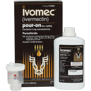 Ivomec Pour-On Parasiticide for Cattle