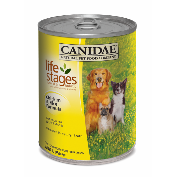 Canned Chicken & Rice Dog Food