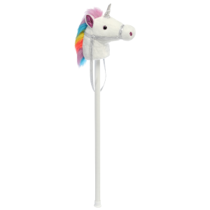 Unicorn White Stick Horse
