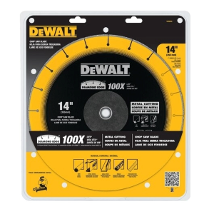 14" x 3/32" x 1" Diamond Edge Chop Saw Wheel - DW8500