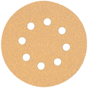 5" 150 Grit 8 Hole Hook And Loop Paper Disc - DW4304