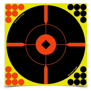 Shoot NC 8" Bull's-eye "BMW" Target - 50 targets