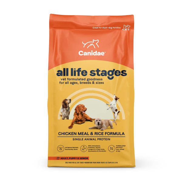 Chicken Meal and Rice Formula Dry Dog Food