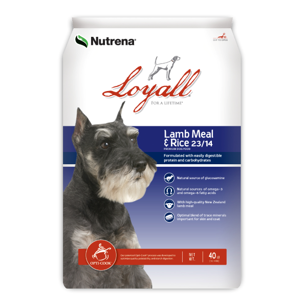 Loyall Dog Food: Lamb Meal & Rice 23/14