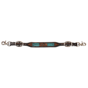 Wither Strap Turquoise Gator Inlay