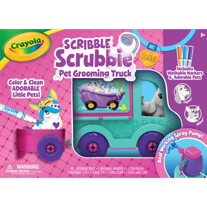 Scribble Scrubbie Pet Grooming Truck