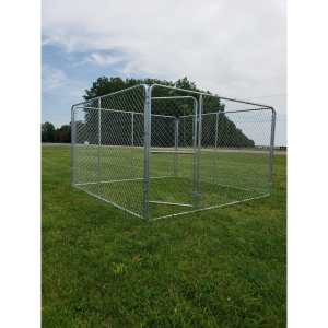 10’ x 10’ x 6’ Chain Link Kennel