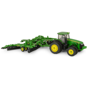 John Deere 1:64 Scale Toy Tractor with Disk