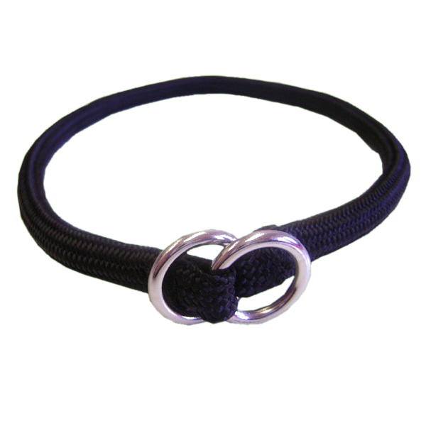 Nylon Round Braid Dog Training Collar