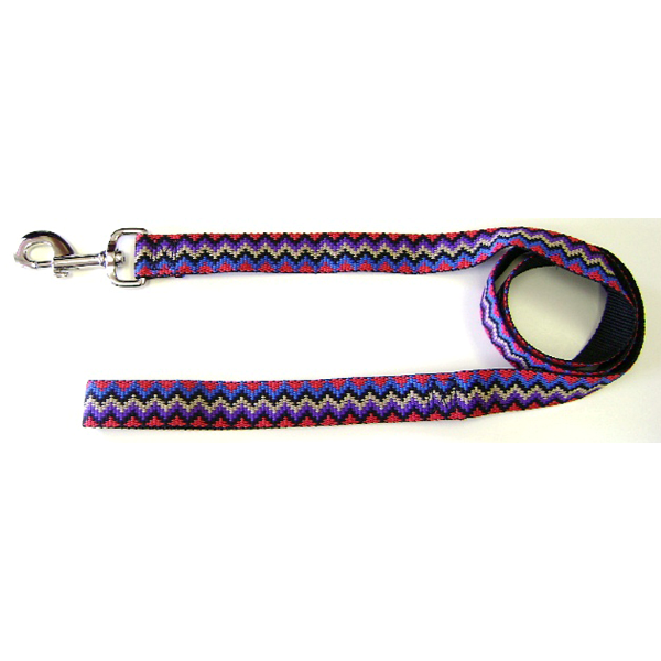 Nylon Leash with Swivel Snap and Loop-Weave