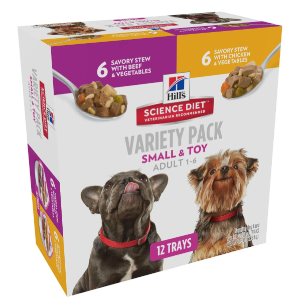Adult, Small Breed, Variety Pack Dry Dog Food