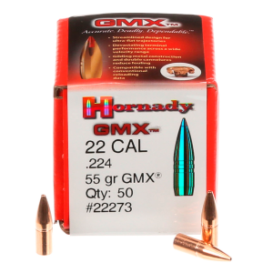 .22 Cal .224 55 Grain GMX Bullets
