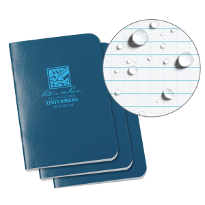 3-Pack Mini-Stapled Universal Notebook - Blue