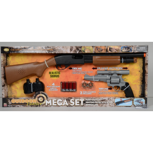 Outdoor Hunter Pump Shotgun, Pistol, and Binocs Set