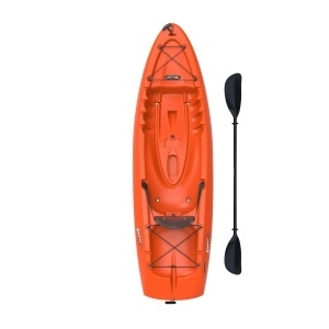 Hydros 101" SOT Orange Kayak with Paddle