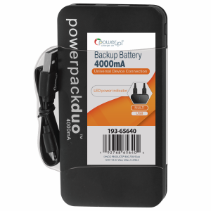 4000ma Rechargeable Power Pack
