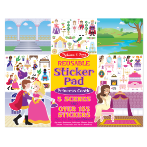 Reusable Sticker Pad - Princess
