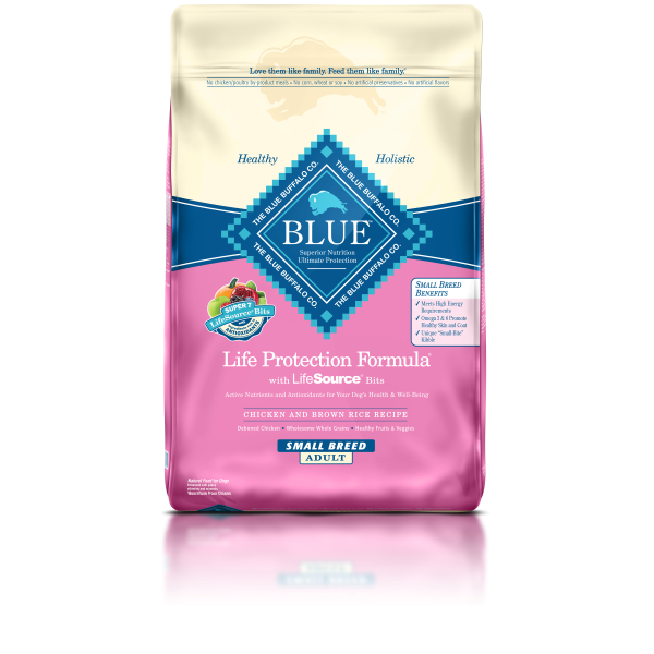 BLUE Adult Small Breed Chicken & Rice Recipe 15lb