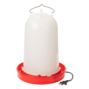3 Gallon Heated Poultry Waterer