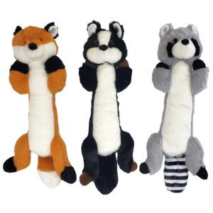 Forest Critters Plush Dog Toy