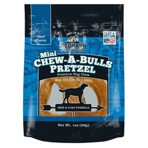 Beef Mini Chew-A-Bull Pretzel