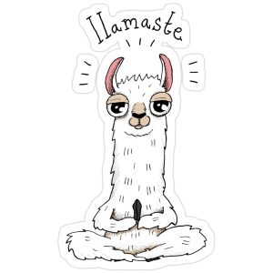 Llamaste Sticker