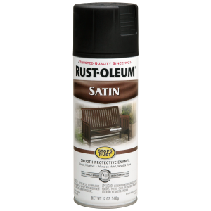 Stops Rust Satin Enamel Spray Paint