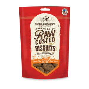 Grass-Fed Beef Freeze-Dried Raw Coated Biscuits