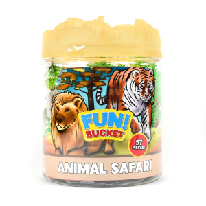 Animal Safari  Bucket Playset