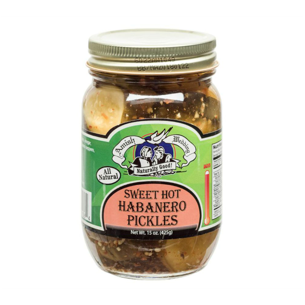 Sweet Hot Habanero Pickles