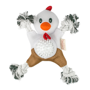 Farm and Friend Chicken 2-in-1 Dog Toy
